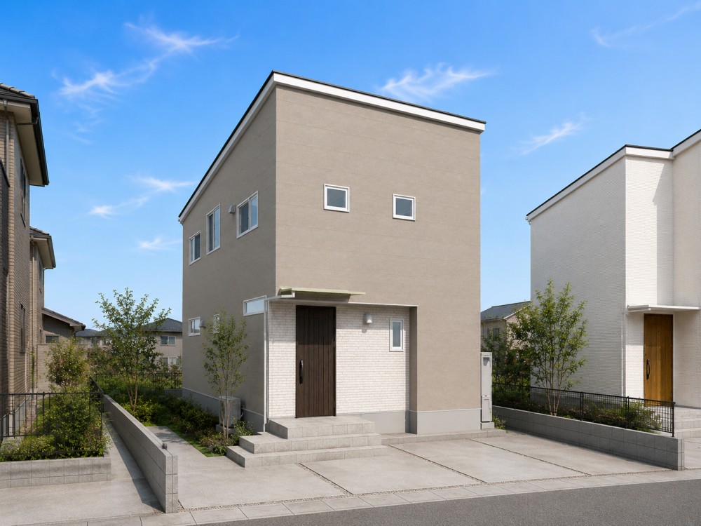 新潟市東区坂井東B棟の新築建売住宅外観