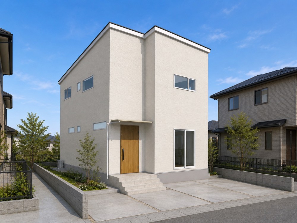 新潟市東区坂井東A棟の新築建売住宅外観