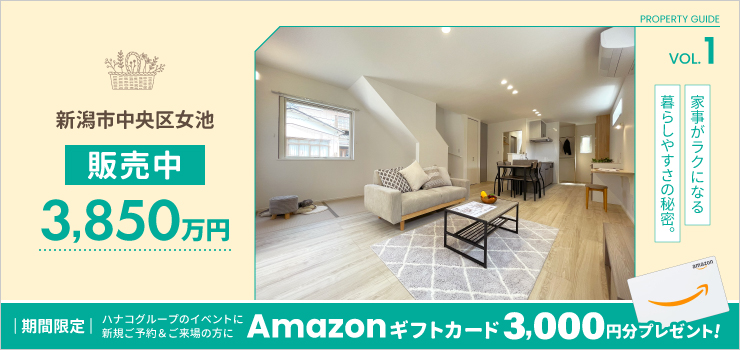 【特集｜動画あり】新潟市中央区女池の建売住宅の魅力を詳しくご紹介